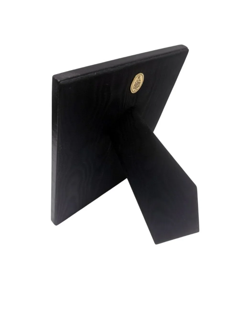 MARK CROSS Black Leather Frame 4x6 Photo Luxury Desk Frame Mens Gift